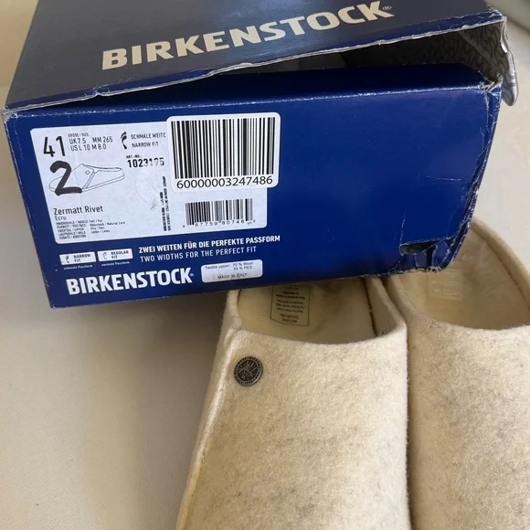 Birkenstock Zermatt Shearling Euro 41 - Picture 13 of 17